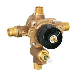 inline shower diverter pressure balance valve