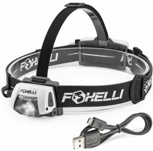 rechargeable head flashlight