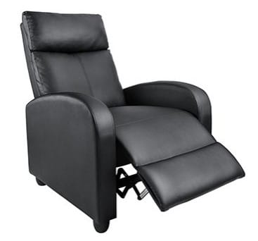 perfect leather recliner for study