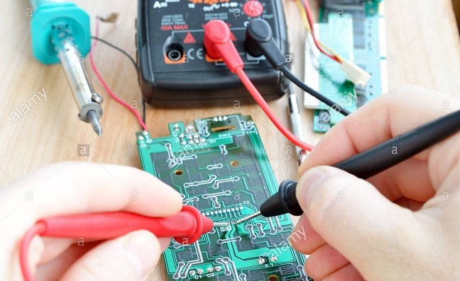 how to test a circuit board